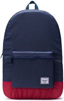 Herschel Rugzak Daypack Backpack Navy Red