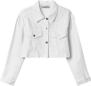 Hinnominate Blazer In Bull Denim Corto Con Personalizzazione - Foto 5