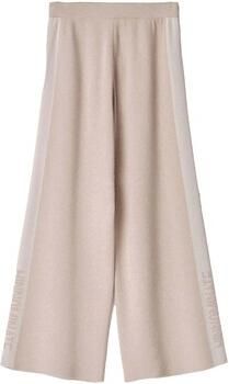 Hinnominate Broek In Maglia A Palazzo C Bande In Contrasto