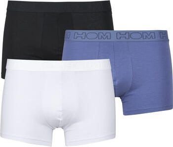 HOM Boxershort met label in band in een set van 3 stuks model 'Armand'