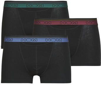 HOM Boxershort met label in band in een set van 3 stuks model 'Tiago'