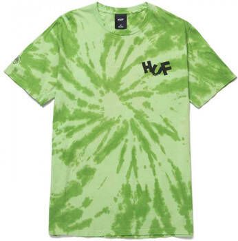 HUF T-shirt haze brush tie dye ss
