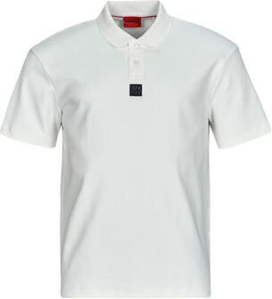 HUGO Poloshirt met labelpatch model 'Deabono'