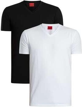 HUGO Pyjama's nachthemden 2-pack Lounge T-shirts met V-hals