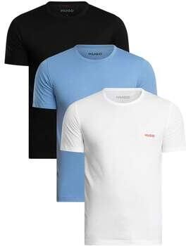 HUGO regular fit T-shirts van puur katoen in set van 3 - Foto 3