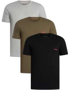 HUGO regular fit T-shirts van puur katoen in set van 3 - Foto 3