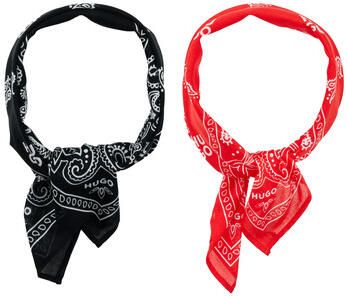 HUGO Bandana van puur katoen in set van 2 model '2BANDANA' - Foto 5