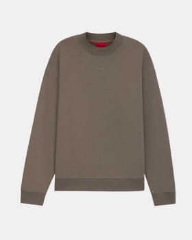 HUGO Regular fit sweatshirt van puur katoen model 'DAPOCREW' - Foto 3