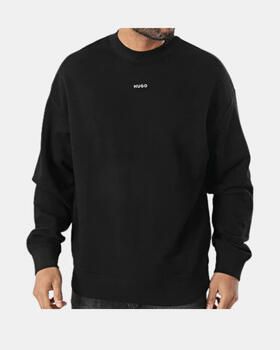 HUGO Oversized sweatshirt met labelprint model 'Dapocrew' - Foto 5