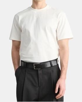 HUGO Heren Polo's & T-shirts Dapolino 10248326 Gebroken Wit - Foto 4