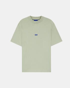 Hugo Blue Regular fit T-shirt van puur katoen model 'NIEROS' - Foto 3