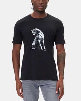 HUGO Regular fit T-shirt van puur katoen