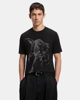 HUGO Regular fit t-shirt van puur katoen model 'Daffilo' - Foto 4