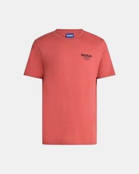 HUGO Blue regular fit T-shirt van puur katoen model 'NESPTEE' - Foto 3