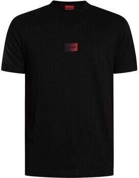 HUGO Regular fit T-shirt van puur katoen model 'DANOTIE'