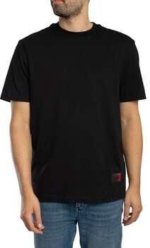 HUGO T-shirt Korte Mouw Danoto T-shirt met grafische print op de achterkant