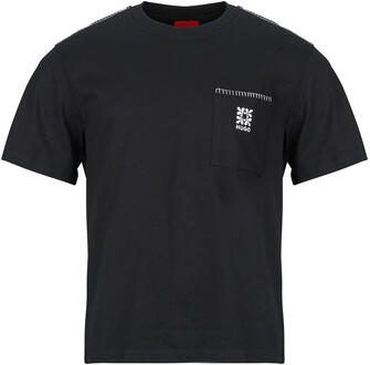 HUGO regular fit T-shirt van puur katoen model 'DARRO' - Foto 3