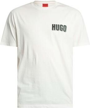 HUGO T-shirt Korte Mouw Derlyns Back Graphic T-shirt