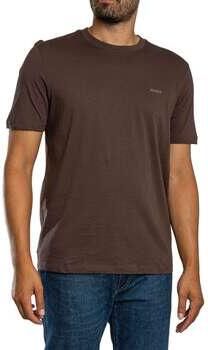 HUGO T-shirt Korte Mouw Dero222 T-shirt met logo op de borst