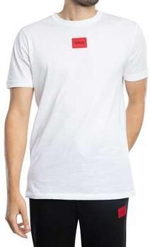 Hugo Boss Witte T-shirt Regular Fit Jersey White Heren - Foto 4