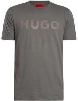HUGO relaxed fit T-shirt van puur katoen model 'DULIVIO' - Foto 3