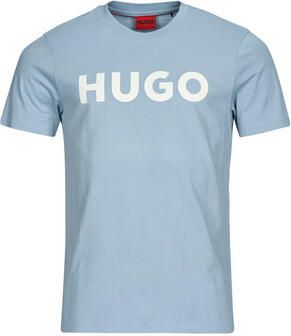 HUGO T-shirt met labelprint model 'DULIVIO'