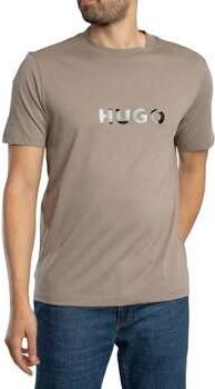 HUGO regular fit T-shirt van puur katoen model 'DUMEO' - Foto 4