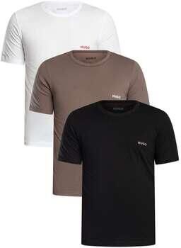 HUGO Regular fit t-shirtset van puur katoen model 'T-SHIRT RN TRIPLET P' - Foto 4