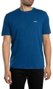 HUGO T-shirt Korte Mouw T-shirt met Dero222-logo