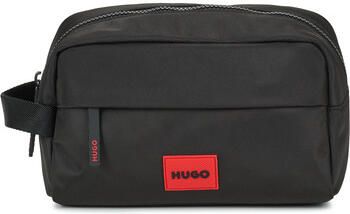 HUGO Toilettas met labelpatch model 'ETHON 3.0'