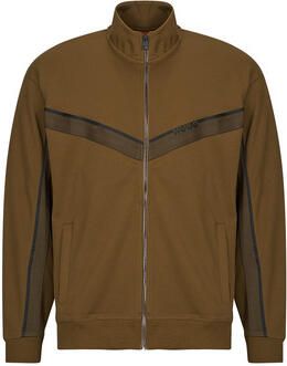 HUGO Regular fit sweatjack van katoenmix model 'DINGMOOR'