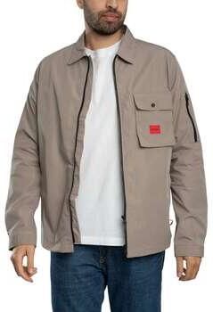 HUGO regular fit overhemdjack van katoenmix model 'EMMOND' - Foto 3