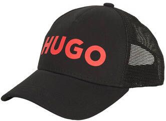 HUGO Trucker-pet met labeldetail