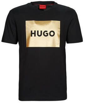 HUGO T-shirt met labelprint model 'Dulive_G'
