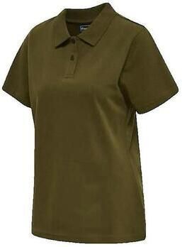 Hummel Polo Shirt Korte Mouw Polo stretch vert olive femme