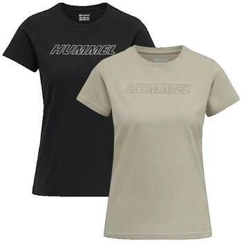 Hummel T-shirt Korte Mouw T-shirt hmlTE Cali 2-Pack