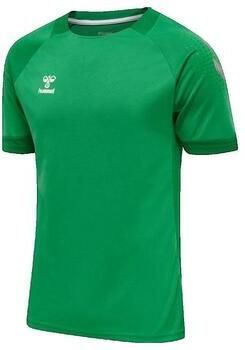 Hummel T-shirt Korte Mouw T-shirt Lead vert