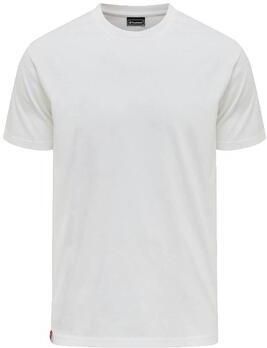 Hummel T-shirt Korte Mouw T-shirt RED BASIC blanc