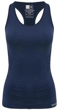 Hummel Top Débardeur hmlTIF SEAMLESS TOP sans couture bleu