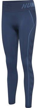 Hummel Mid-rise leggings voor vrouwen Blue Dames