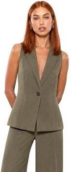 I Am Blazer Gilet Modal Monopetto 30912