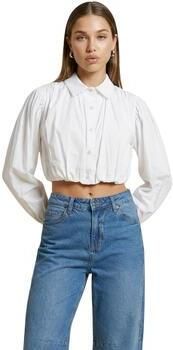 I Am Blouse Camicia Cotone Cropped 25543