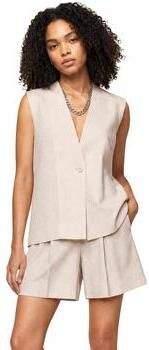 I Am Gilet Viscosa Lino 26136