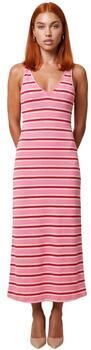 I Am Lange Jurk Abito Cotone Righe 25260