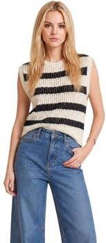 I Am Sweater Canotta Cotone Rigata 6091