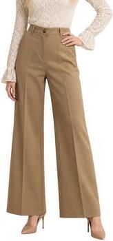 I Am Wijde broeken Pantaloni Cotone Vita Alta 13528