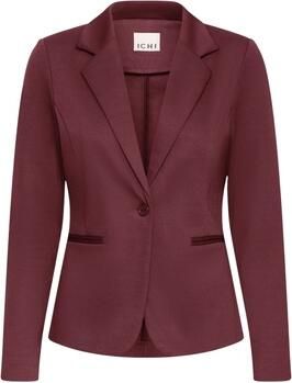 Ichi Slim fit blazer met paspelzakken model 'KATE'