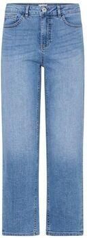 Ichi Blauwe Katoenen Mom Jeans met Stretch Blue Dames - Foto 6