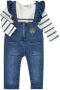 IKKS Baby Jeans & Broeken Salopette ts Ml Blauw - Thumbnail 2