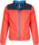 Invicta Eenvoudige Stijl Jas met Capuchon en Rits Rood Heren - Thumbnail 1
